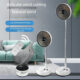 Foldable Pedestal Telescopic Storage Adjustable Rechargeable Mini Fan 3 in 1 Rechargeable Battery USB Desk Table Stand Fan