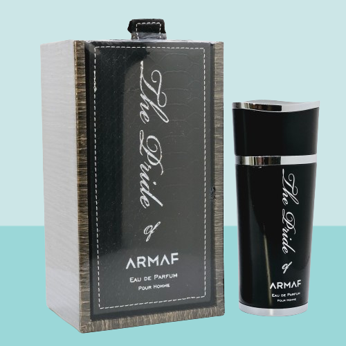 The Pride By Armaf For Men Eau De Parfum 3.4oz/100ml Bergamot Lemon Cinnamon Tonka bean