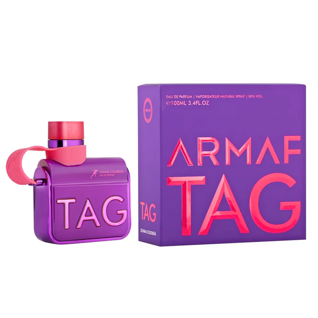 Tag Her Donna Colorata By Armaf For Women 3.4oz/100ml White floral Citrus Woody Fruity