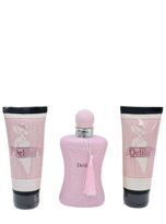 DelilahGiftSetFragranceCoutureForWomenFloralScentWomensPerfume3.4ozBodyLotion3.0ozShowerGel3_2