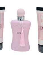 DelilahGiftSetFragranceCoutureForWomenFloralScentWomensPerfume3.4ozBodyLotion3.0ozShowerGel3_4