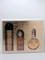 FakharGoldForWomenByLattafa3PcsGiftSetFragrances100mlEaudeParfum200mlDeodorantBody50mlHairMist_3