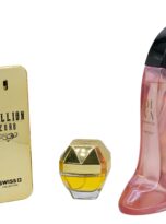 SwissCollection3PieceGiftSetForWomenDivaPinkEDT3.4ozDiademEDT25mlMillionEuroEDT3.4oz_1