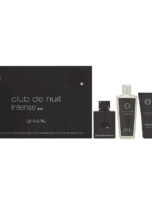 ClubDeNuitIntense_LABESTIANEGRA_ByArmaf4PCSetforMen3.6FlOzEDT_1.7FlozPerfumeBodySpray_3.4OunceShowerGel_8.4FlOzShampoo_2