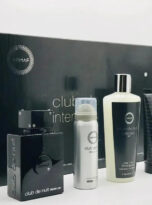 ClubDeNuitIntense_LABESTIANEGRA_ByArmaf4PCSetforMen3.6FlOzEDT_1.7FlozPerfumeBodySpray_3.4OunceShowerGel_8.4FlOzShampoo_3