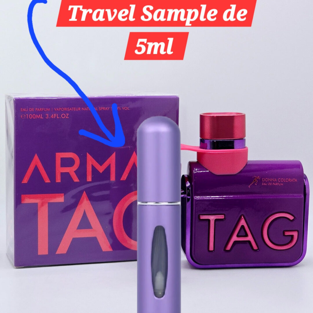 Travel Sample Tester 5ML Donna Colorata Tag By Amaf For Women