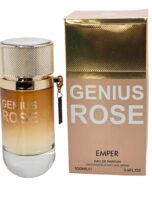 GeniusRoseForWomenByEmper100ml3.4ozRosePeachBlossomPinkPepperWhiteMusk_2