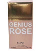 GeniusRoseForWomenByEmper100ml3.4ozRosePeachBlossomPinkPepperWhiteMusk_3