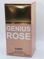 GeniusRoseForWomenByEmper100ml3.4ozRosePeachBlossomPinkPepperWhiteMusk_4