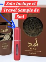 TravelSampleTester5MLAsadBourbonEauDeParfumLattafaPerfumesForMen