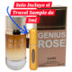 Travel Sample Tester 5ML Genius Rose For Women By Emper Rose Peach Blossom Pink Pepper White Musk