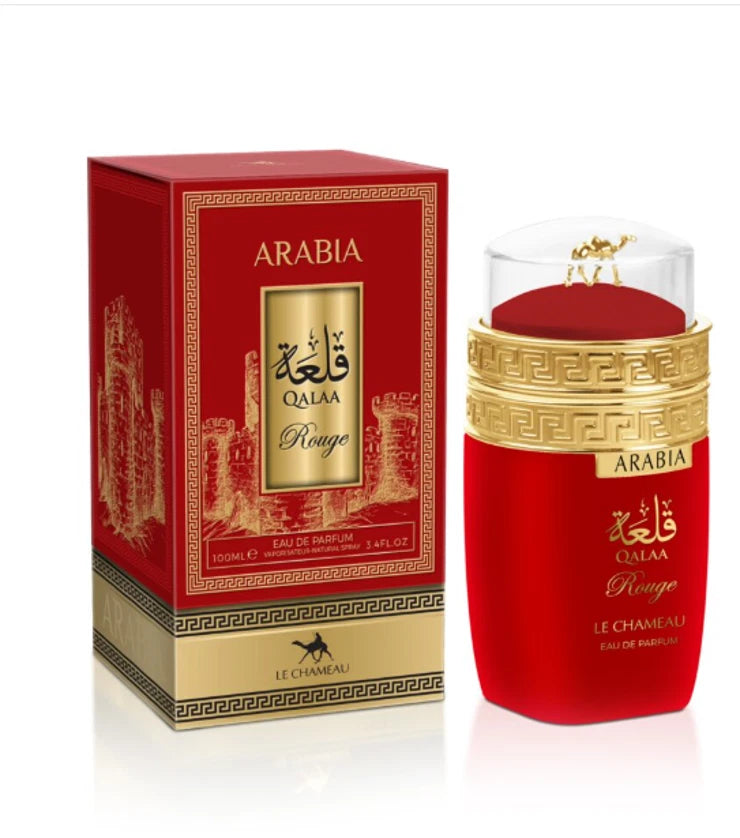 Arabia Qalaa Rouge Women 3.4oz/100ml Eau De Parfum by Le chameau Emper