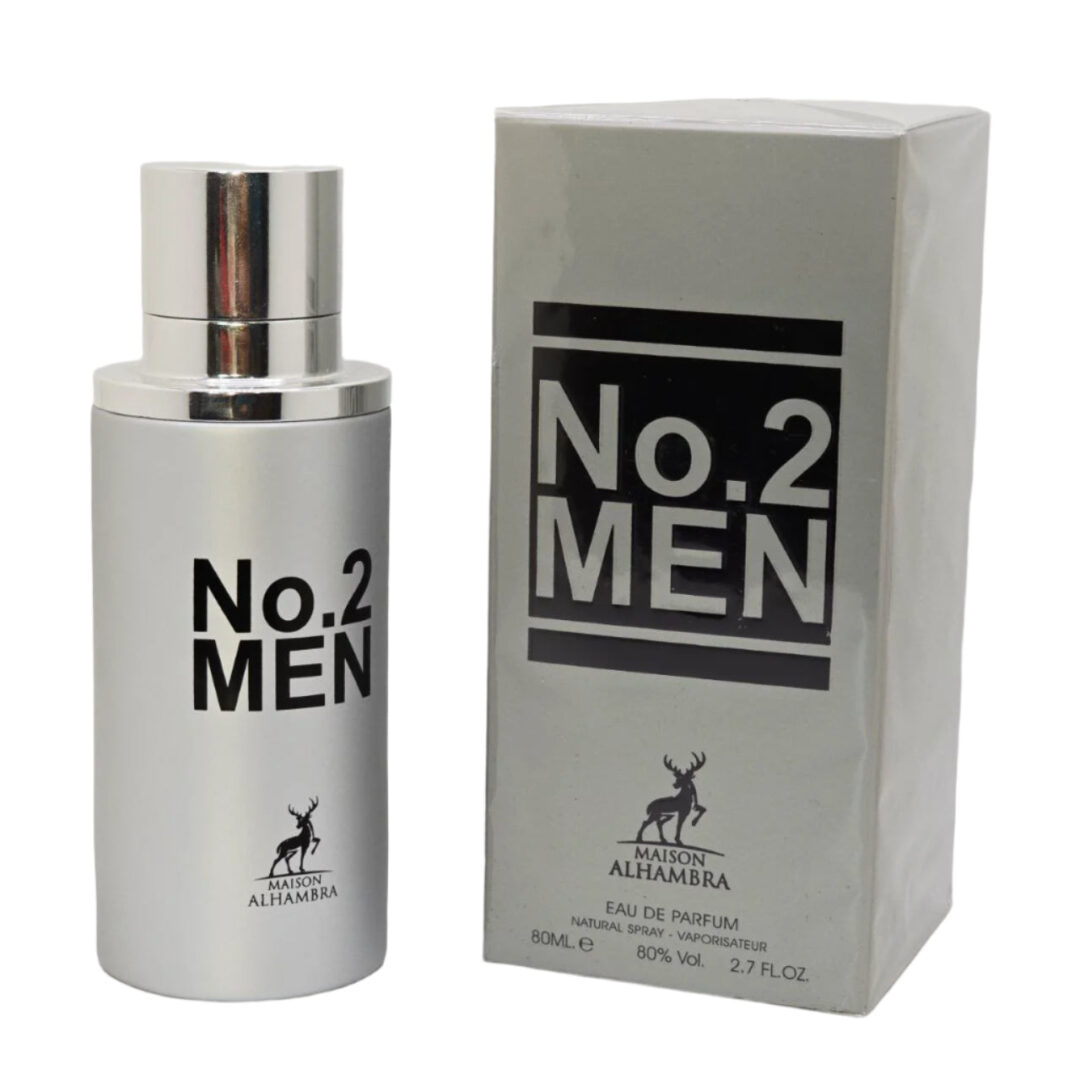 No.2 Men By Maison Alhambra Eau De Parfum 3.4oz/100ml