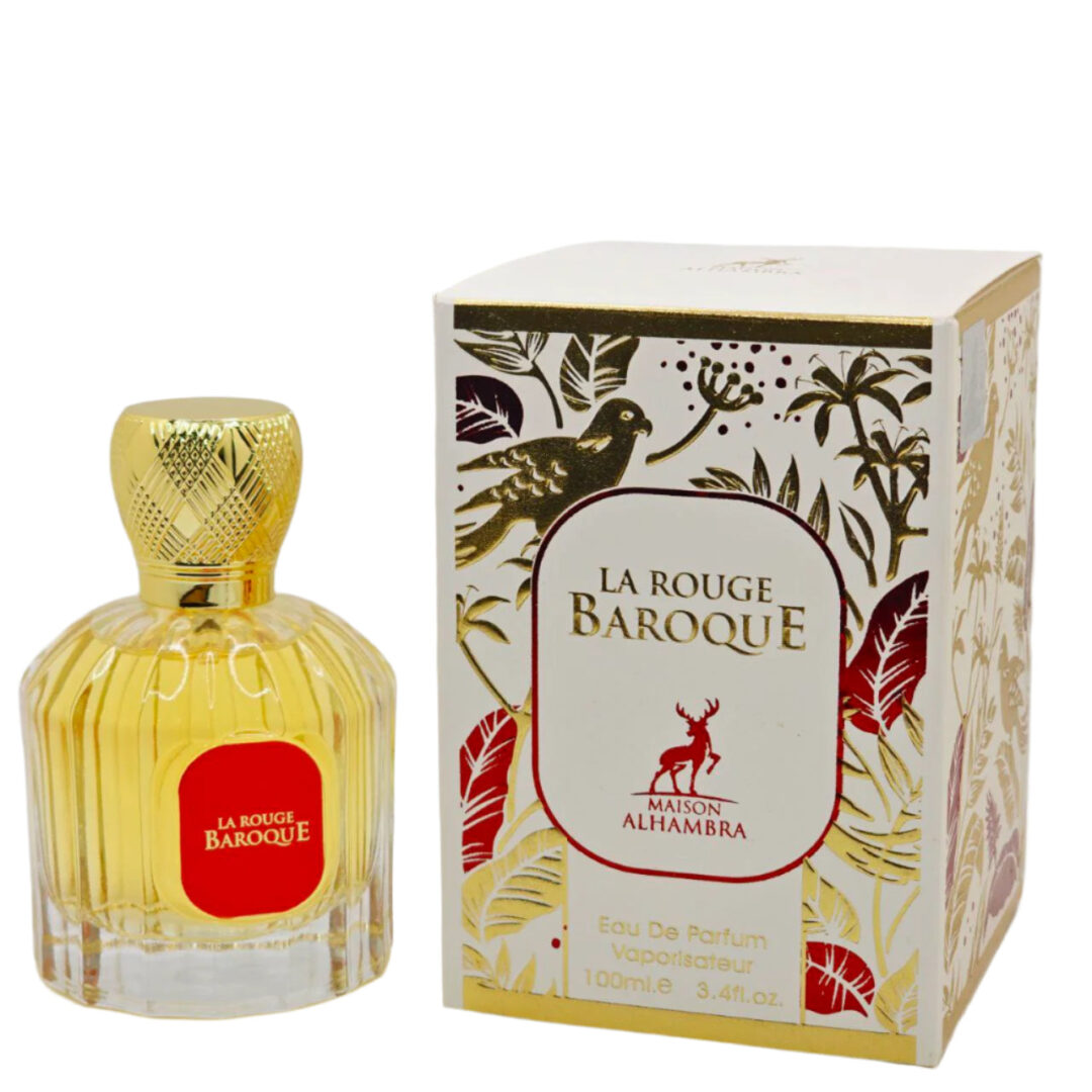 La Rouge Baroque Unisex by Maison AlHambra Eau De Parfum 3.4fl Oz