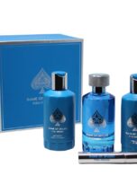 JoMilanoGameofSpadesFULL-HOUSE4PCS3.4ozParfum6.8ozBodyCleanser6.8ozBodyCream0.27OzRefillableAtomizerUnisexWholeBodySkinCareSet_4