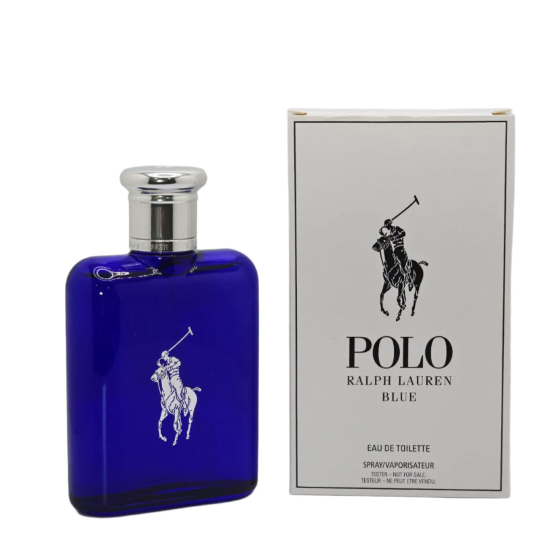 Polo Blue Eau De Toilette For Men Spray 4.2 oz Tester New In Box