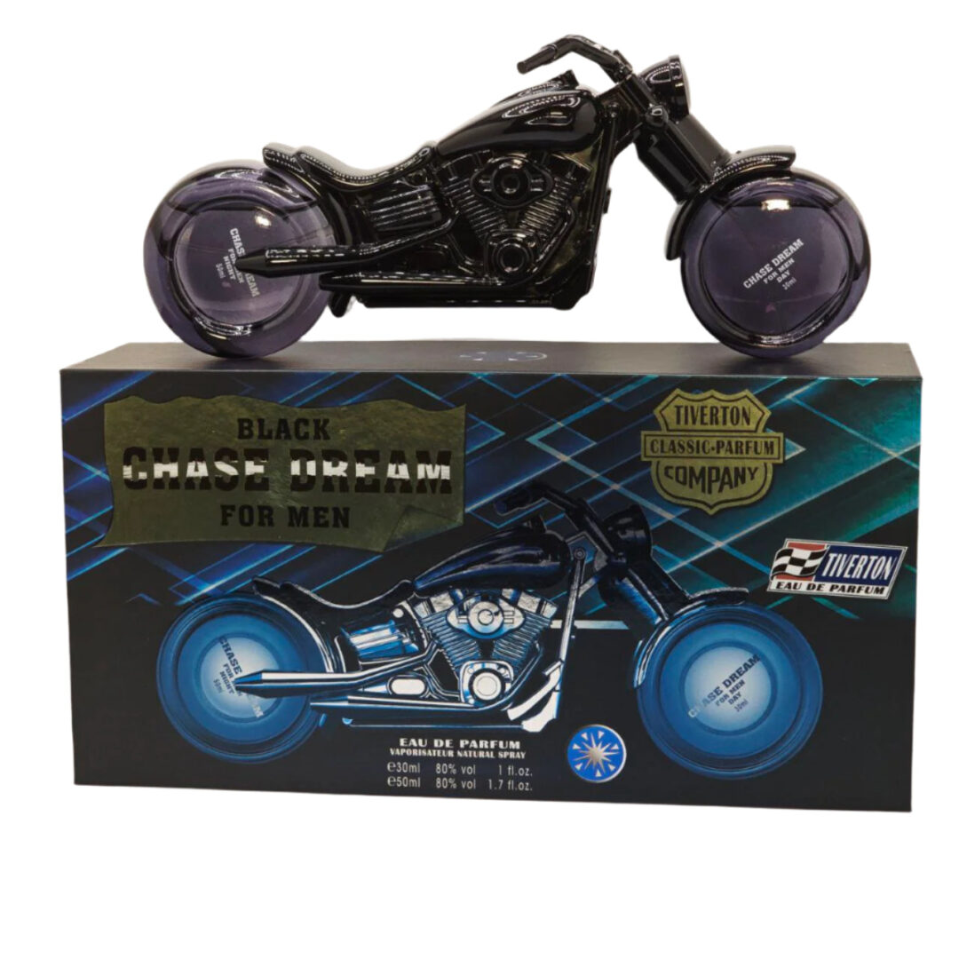 Tiverton Chase Dream BLACK Motorbike Perfume for Men Eau De Perfume 80ml