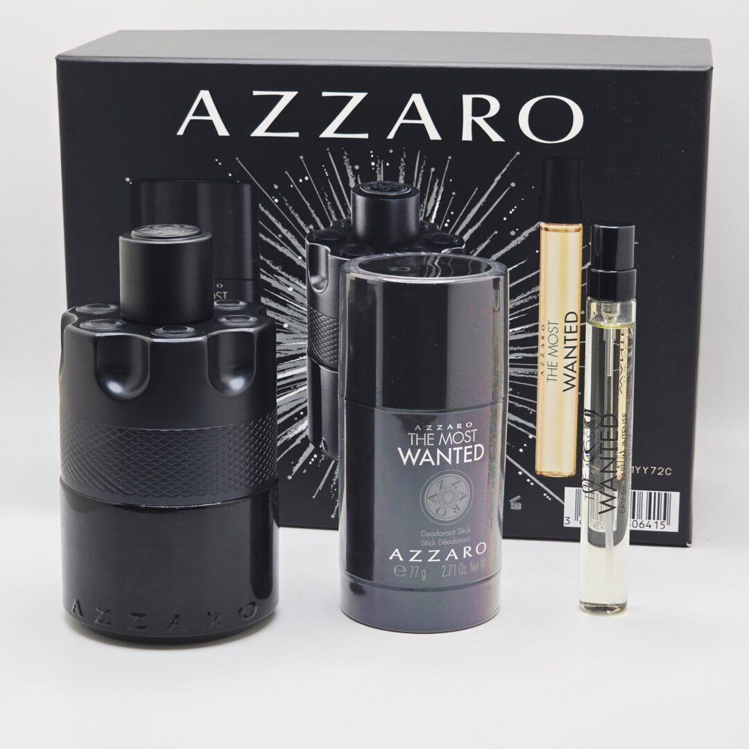 Azzaro The Most Wanted Gift Set for Men – Eau de Parfum 3.4 oz