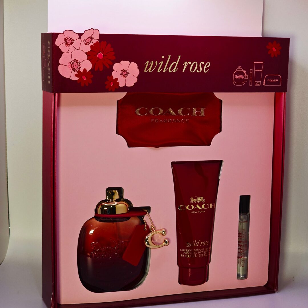 Coach Wild Rose Gift Set – Eau de Parfum for Women