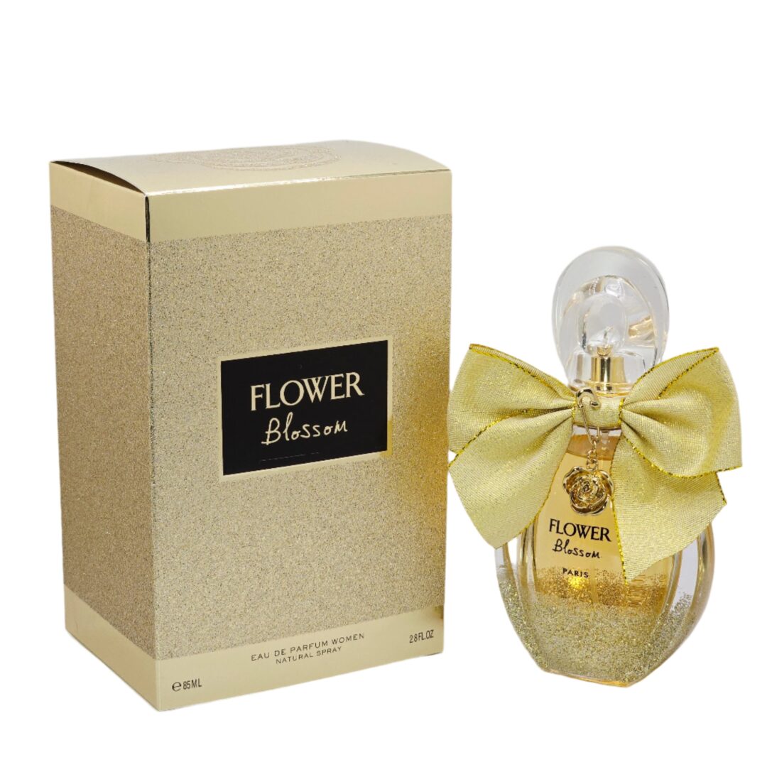 Flower Blossom Perfume for Women – Elegant Gold Eau de Parfum 85ml
