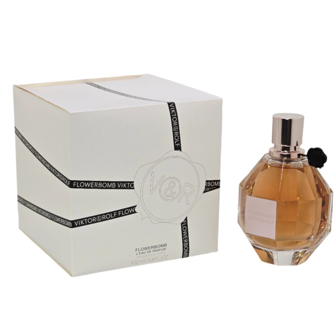 Flowerbomb Perfume by Viktor & Rolf (Tester Box)– Iconic Floral Explosion for Women 100ml